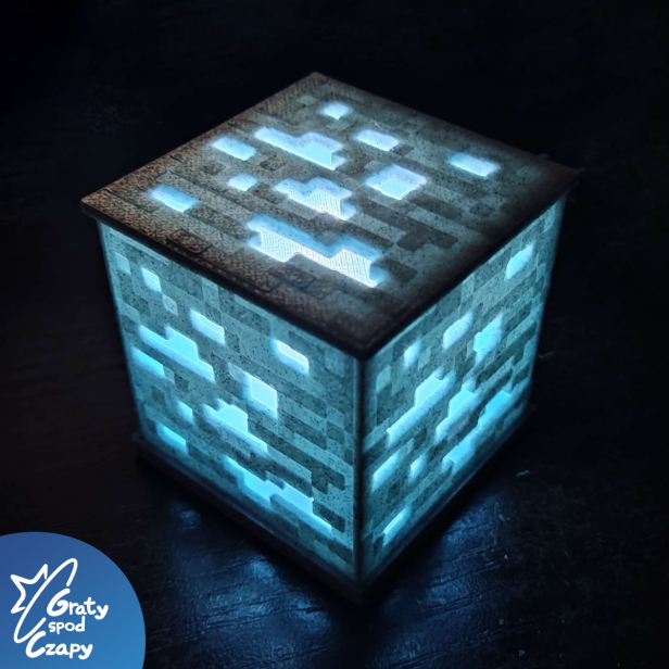Lampka - Minecraft Diamon ore.png